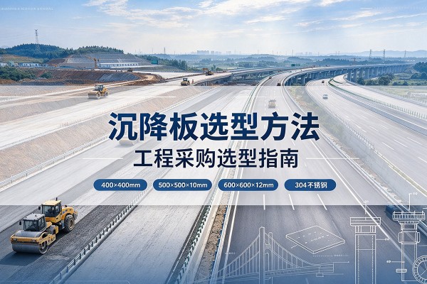 阿里沉降板选择方法