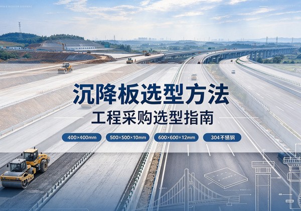 阿里沉降板选择方法
