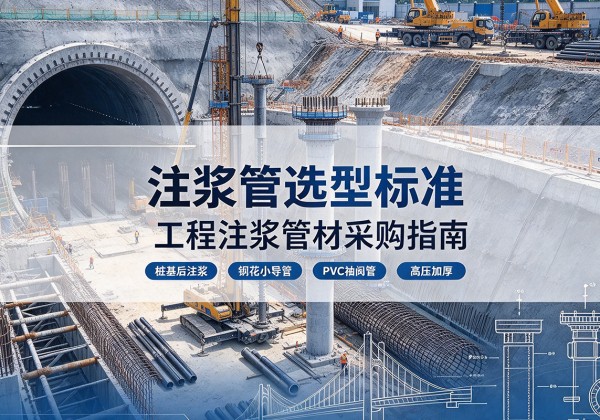 阿里注浆管选型标准